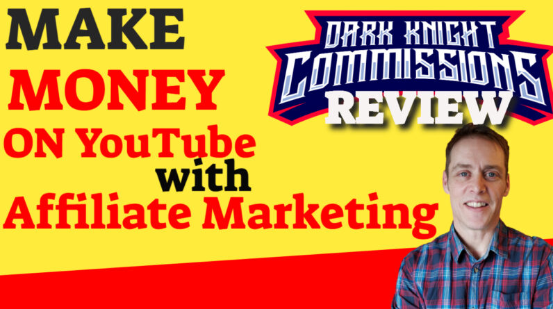 How To Make money with YouTube Dark Knight Commissions.